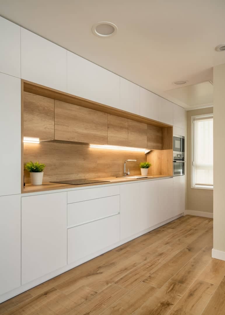 Mueble de salón antracita y madera · vista 6